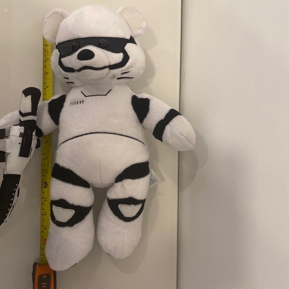 BAB Star Wars Storm Trooper Bear With Blaster Gun RETIRED Plush 17” - Picture 4 of 9